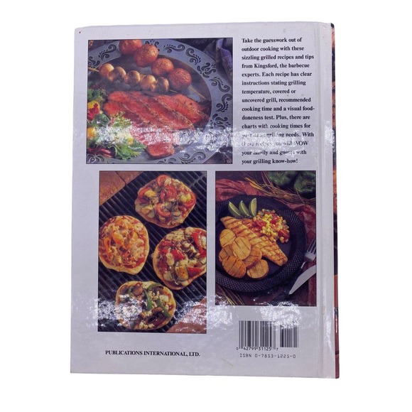 KINGSFORD BEST BBQS BRAND HARDCOVER COOKBOOK - Picture 2 of 13